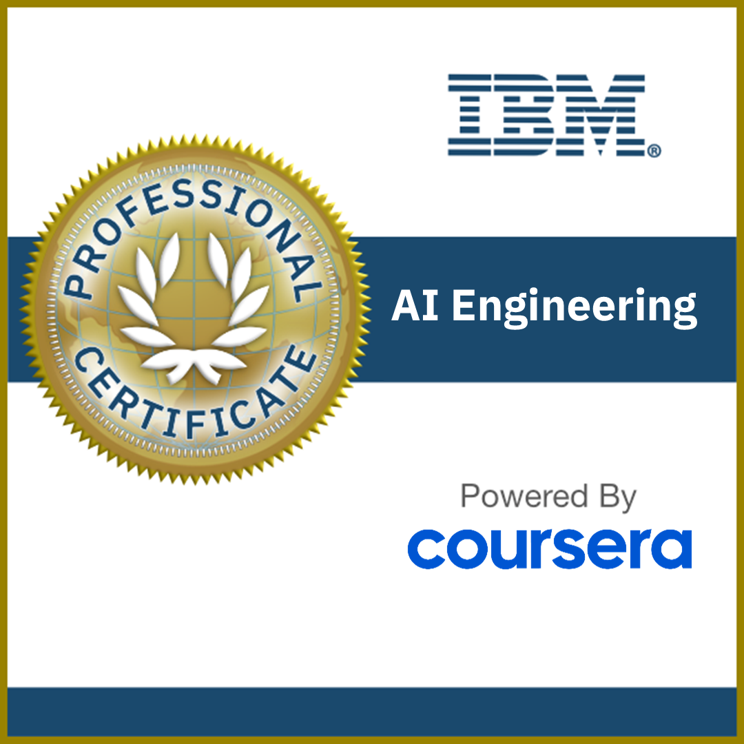 IBM AI Engineering Professional